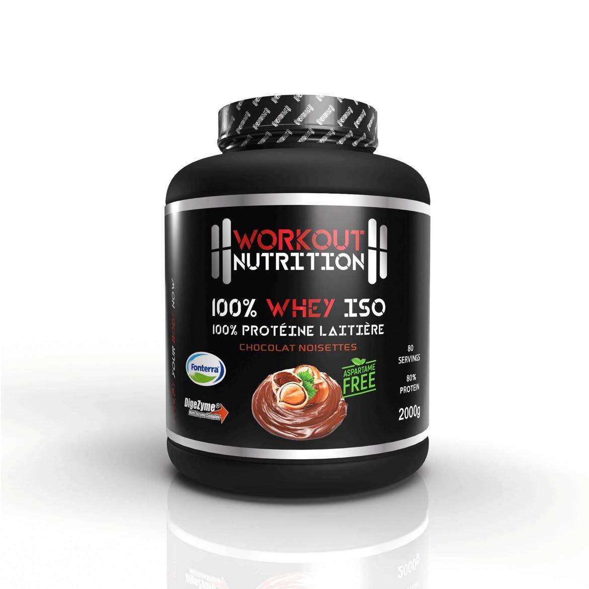 Whey 80% 2kgs – WORKOUT NUTRITION